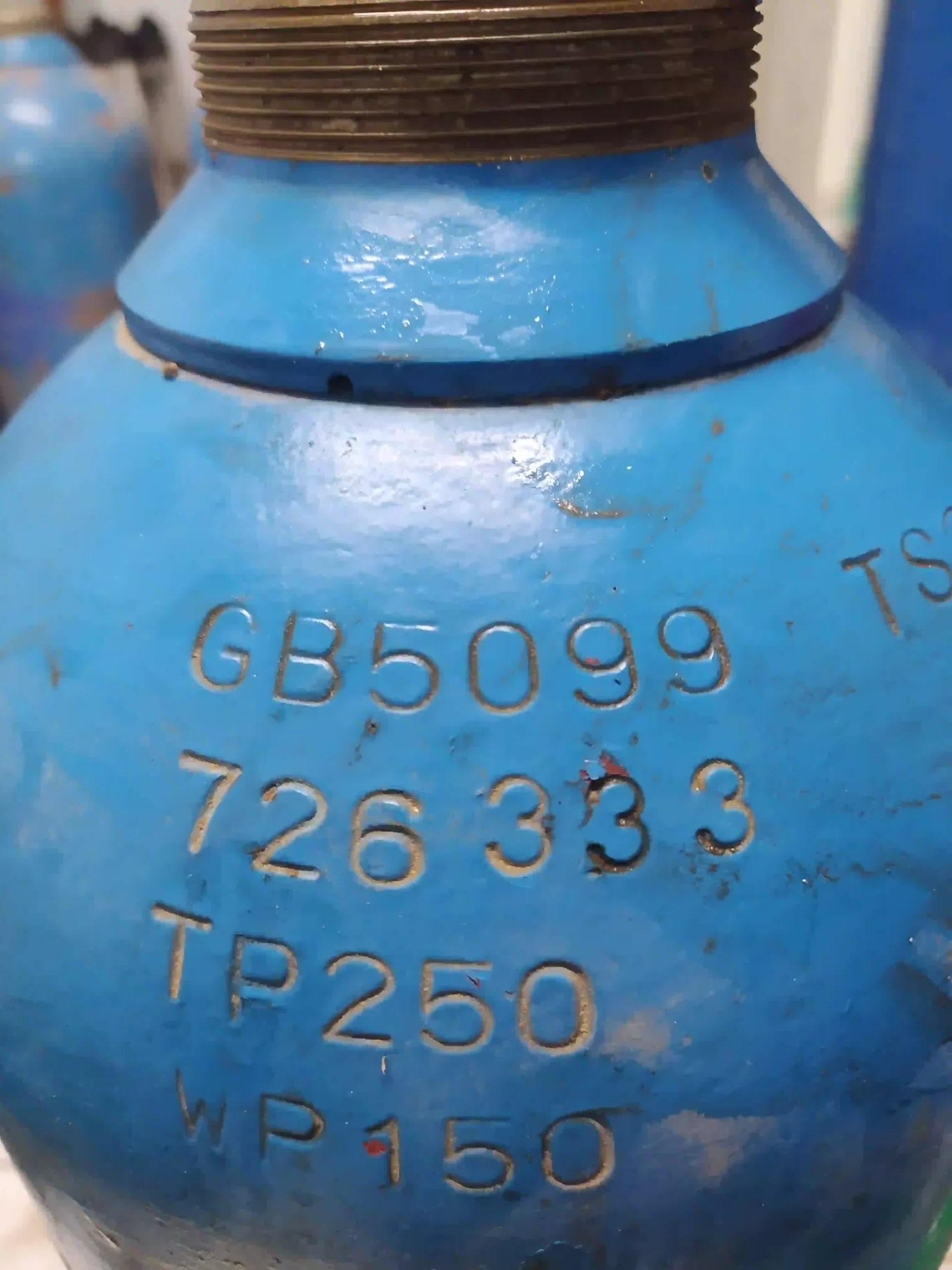 serial number hydrotest tabung oksigen cascade sertifikat disnakertrans