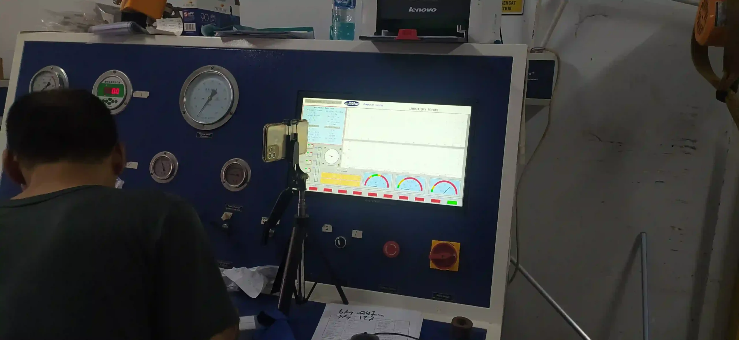 jasa hydrotest tabung apar sistem komputer sertifikat disnakertrans kemenakertrans