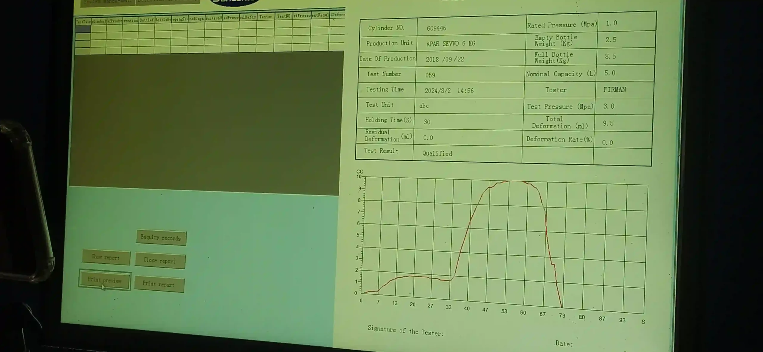 jasa hydrotest tabung apar sistem komputer sertifikat disnakertrans kemenakertrans