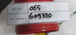 serial number hydrotest tabung apar servvo sertifikat disnakertrans