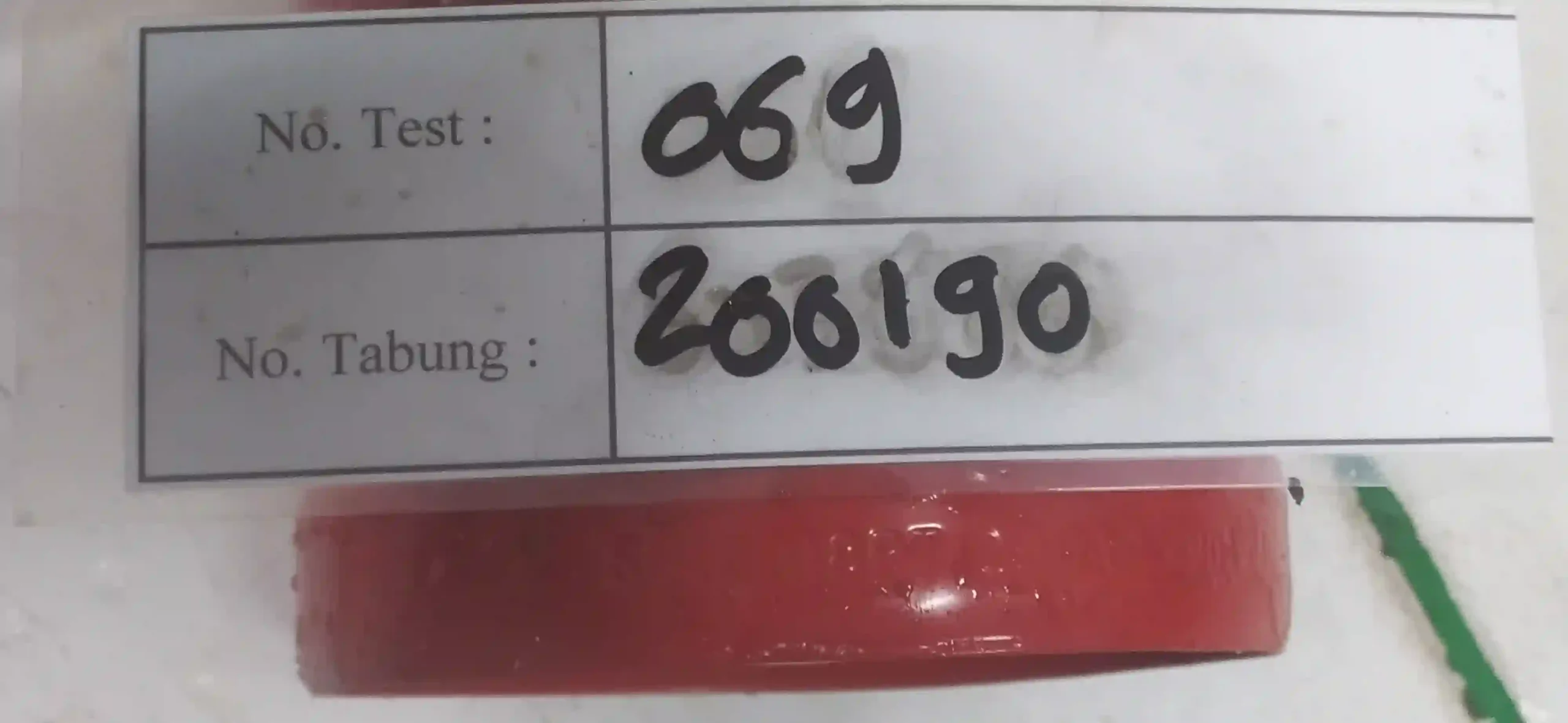 serial number hydrotest tabung apar servvo sertifikat disnakertrans
